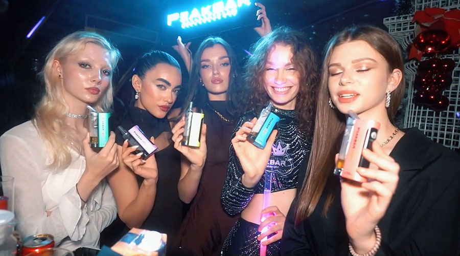 PEAKBAR H20 – 40,000 PUFFS 	